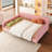 Queen Size Upholstered Daybed with 4 Support Legs-736741573