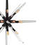 Ariel 16 - Light Sputnik Sphere Chandelier with Crystal Accents
