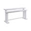 Wavell Console blanche rectangulaire en bois