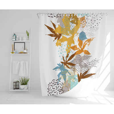 Khalid Polyester Shower Curtain