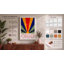Ohio Sunburst Retro - Wrapped Canvas-1316770954-1316770948