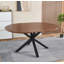 Pied de table polyvalent en bois aggloméré extensible pour la salle à manger, le bureau et les tables basses, parfait pour personnaliser votre espace.