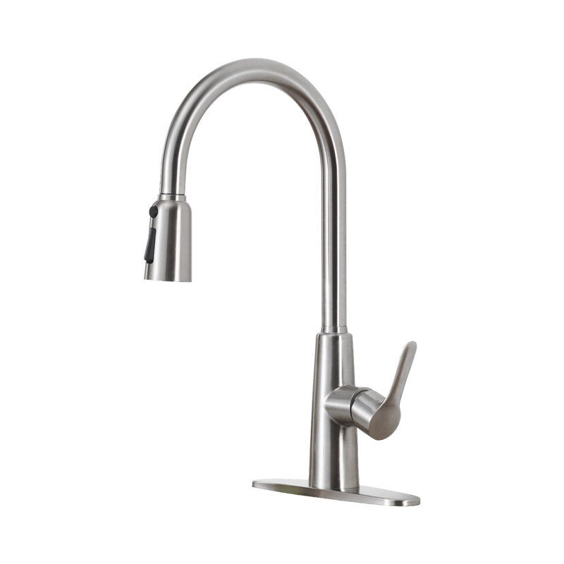 Topcraft Pull Down Single Handle Kitchen Faucet