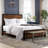 Erithon Real Wood And Veneer Standard Bed-509857137