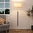 65" Dimmable Standard Floor Lamp With Remote and Bulb Included