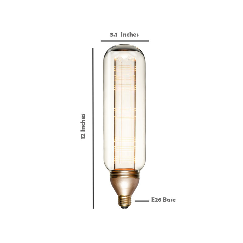 4 watts (équivalent à 40 watts), ampoule DEL, blanc chaud (2000K) E26 / culot moyen (standard)