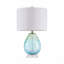 Lampe de table en verre