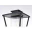 Shannen 10 Inch Outdoor Post Light in Black