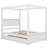 Adwoa Wood Canopy Bed with four Drawers-165946727