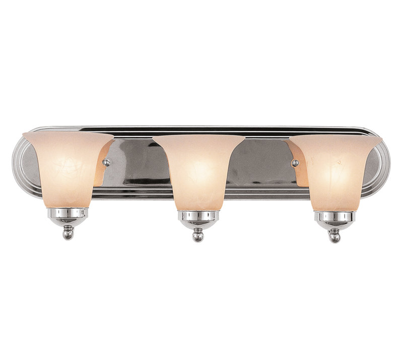 Brodhead 3 - Light Dimmable Vanity Light, Polished Chrome