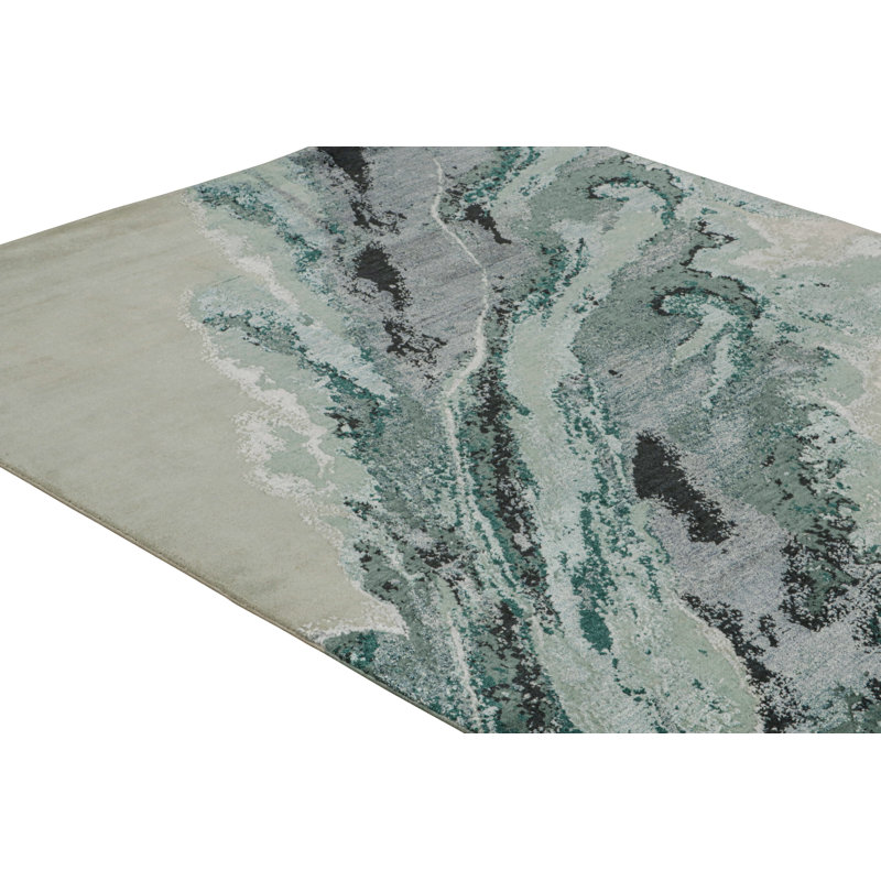 One-of-a-Kind 5'7" X 8'2" Hand Knotted Area Rug