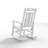 Outdoor Patio HDPE Rocking Adirondack Chair-930783621