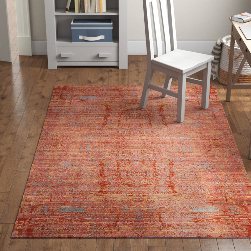 Mystique Performance Abstract Rug, Rectangle 4' x 6'