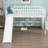 Low Loft Bed With Ladder And Slide-1026571715