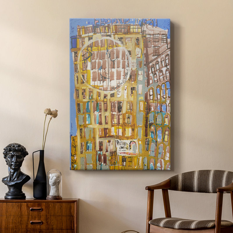 Bandaloo II - galerie Cavas sur mesure, H 36 po x l 24 po