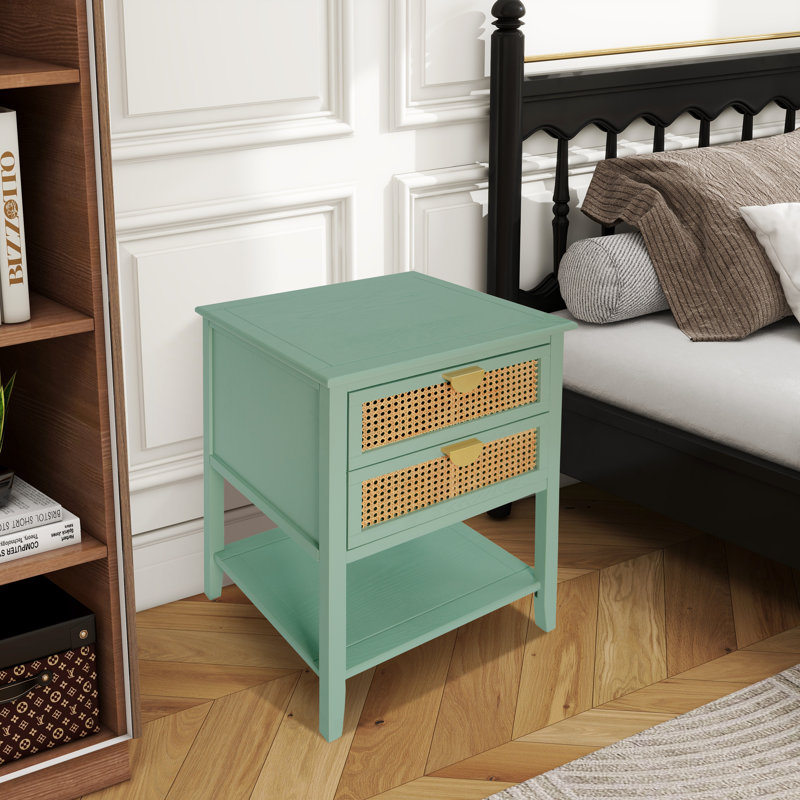 Table de chevet Lener, Vert clair