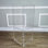 Chaise en acrylique transparent