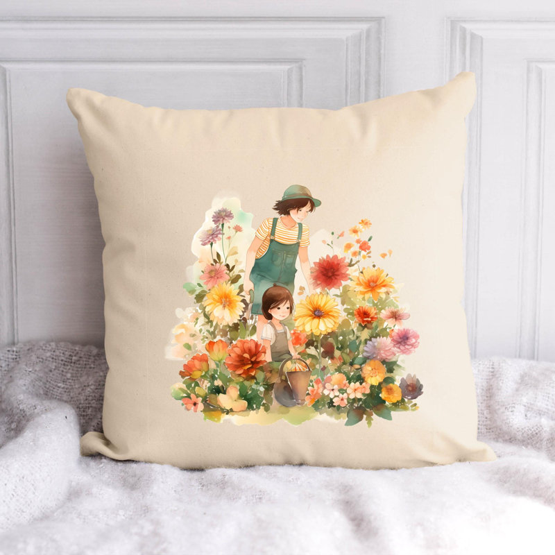 Coussin décoratif, H 20 po x l 20 po