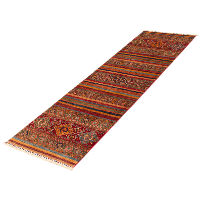 Tapis rouge 2 pi 10 po x 9 pi 11 po One-of-a-Kind New Age