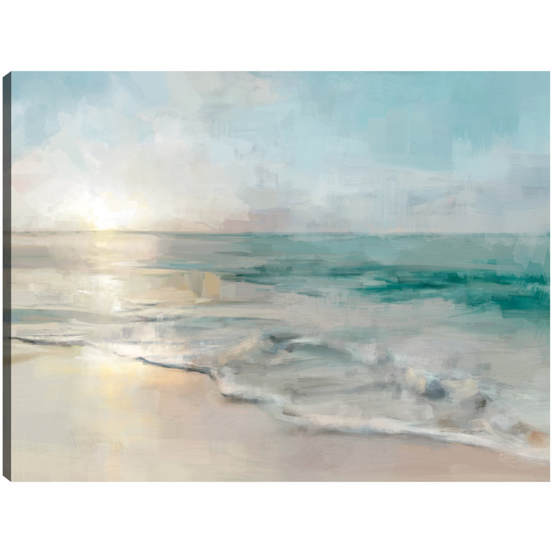 Reproduction d'art sur toile "Coastal Retreat" par Studio Arts, Toile tendue, H 18 po x l 24 po