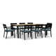 Eartha 134'' Rectangular 8 - Person Outdoor Dining Set with Cushions