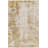 Hilma Abstract Machine Woven Area Rug in Gold/Beige-72697179