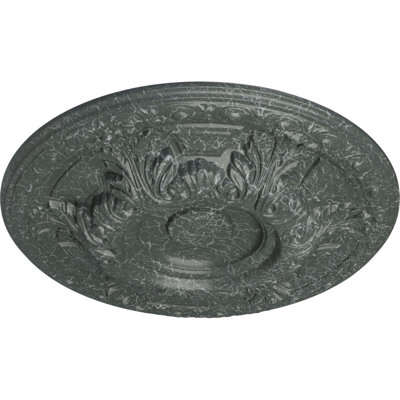 Endurathane Granada Ceiling Medallion, 23 3/8"OD x 3 5/8"ID x 2 1/2"P (Fits Canopies up to 7 1/8")