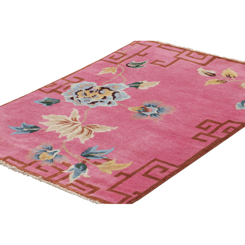 One-of-a-Kind 3'1x4'1 Hand Knotted Area Rug