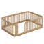 Structure de lit en bois avec clôture-1365557553