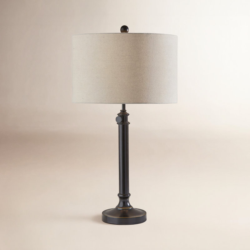 Elita Adjustable Metal Table Lamp, Antique Bronze