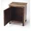 Rustic Shutter Painted Accent Cabinet