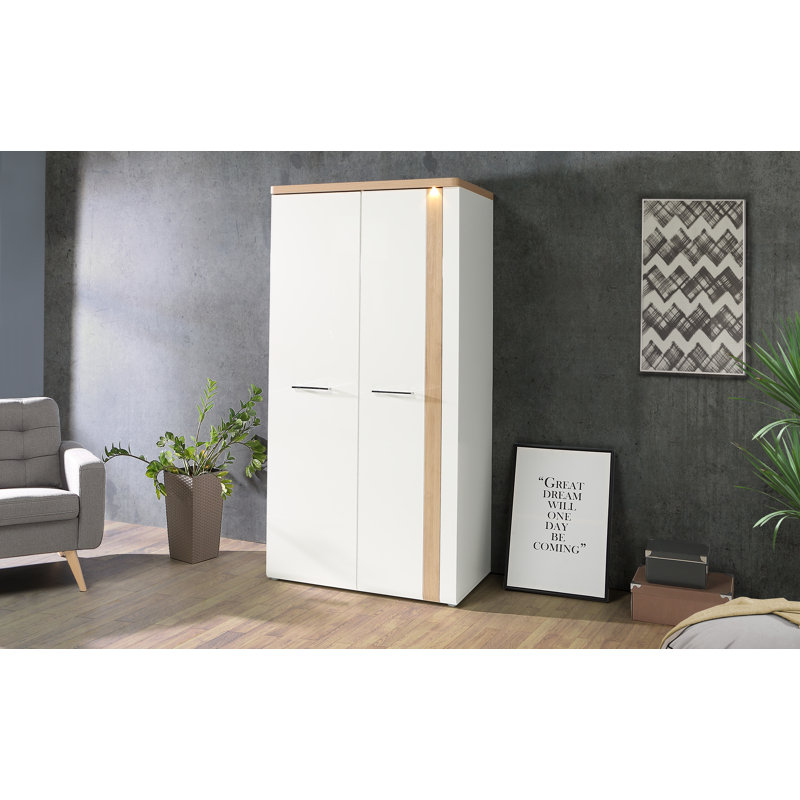 Renetia Manufactured Wood Wardrobe