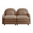Cloud Comfort Sofas, Teddy 2 Seater Modern Loveseat For Home