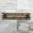 Piece Metal and Solid Wood Shelf