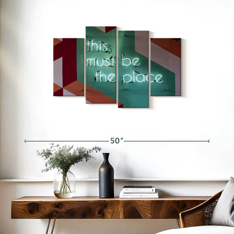 Tergel This Must Be The Place, typographie, H 22 po x l 36 po