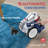PINETAN EasyPeasy Canister Vacuum Cleaner, Bagless, Cyclone Filtration, Lightweight Design