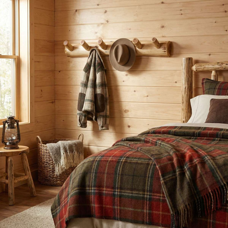 Portemanteaux mural Fireside Lodge, 36 po avec 6 chevilles