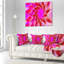 Beaux pétales de fleurs roses - coussin à imprimé floral-30729545-30729541