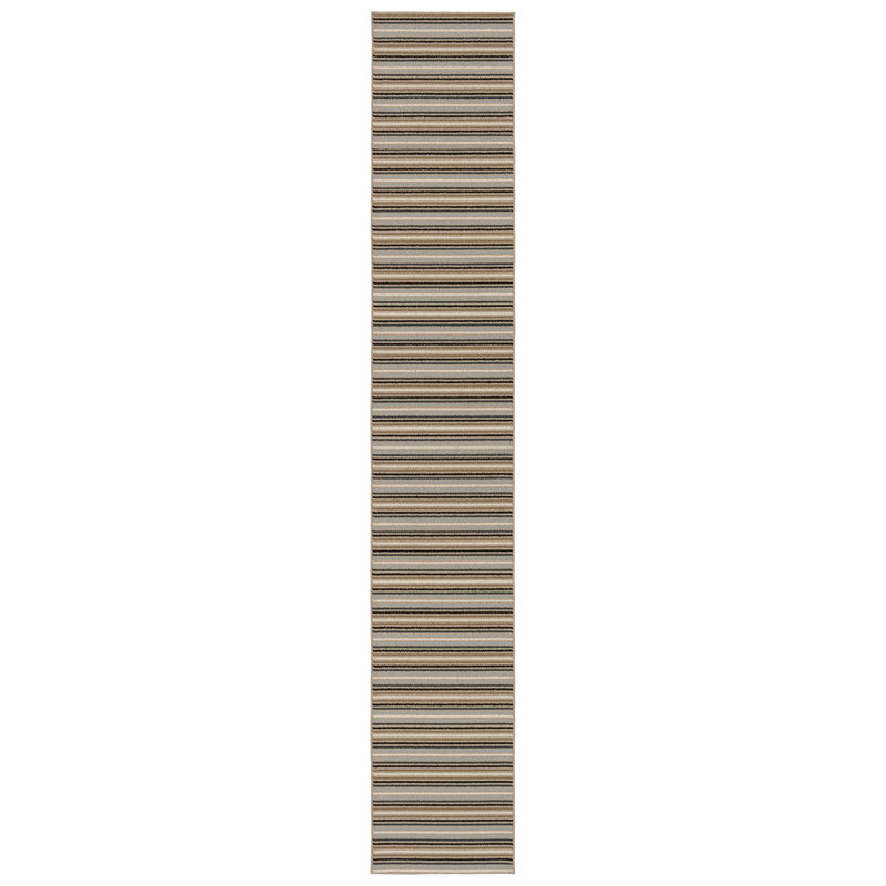 Penellope Striped Indoor Rug, Runner 2' x 12'