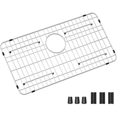 Stainless Steel Sink Grid and Protectors for Bottom of Kitchen Sink