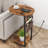 C Shaped End Table with Charging Station-1102510159