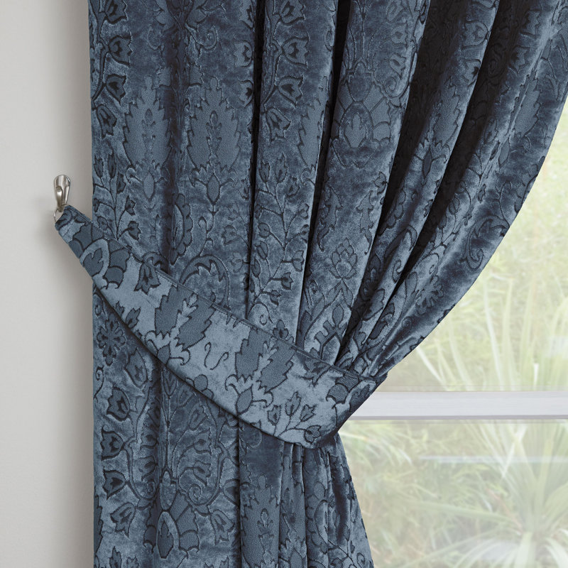 Trinity Semi Sheer Curtain Pair, Width 229 x Drop 183 cm
