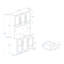 Garde-manger 70,8 po Donitta