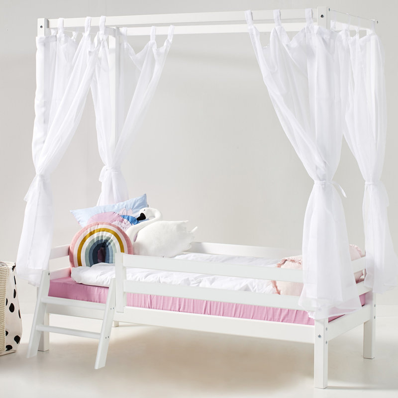 Solid Wood Canopy Bed by Hoppekids, European Toddler (70 x 160cm)