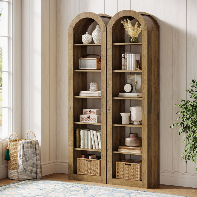 190cm H x 50cm W Standard Bookcase, Brown
