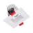 Dimmable Square Flush Mount-50034763