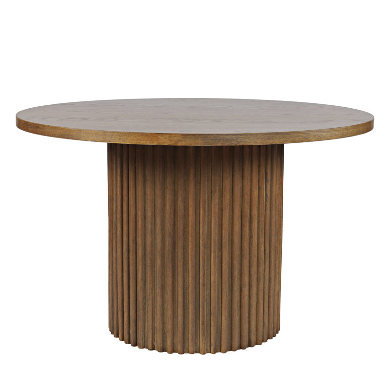 Table de salle à manger Cambree, Châtaigne, H 36 po x L 48 po x l 48 po