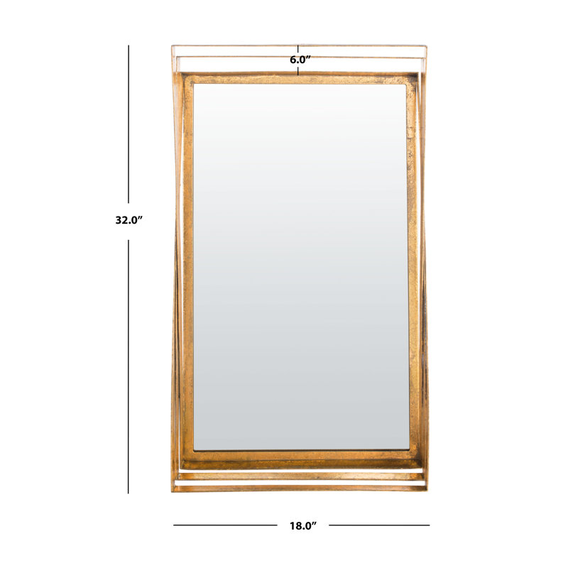 Bedell Metal Flat Wall Mirror