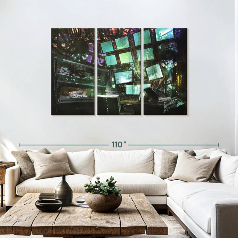 Kelan Tech Workspace, 48" H x 74" W
