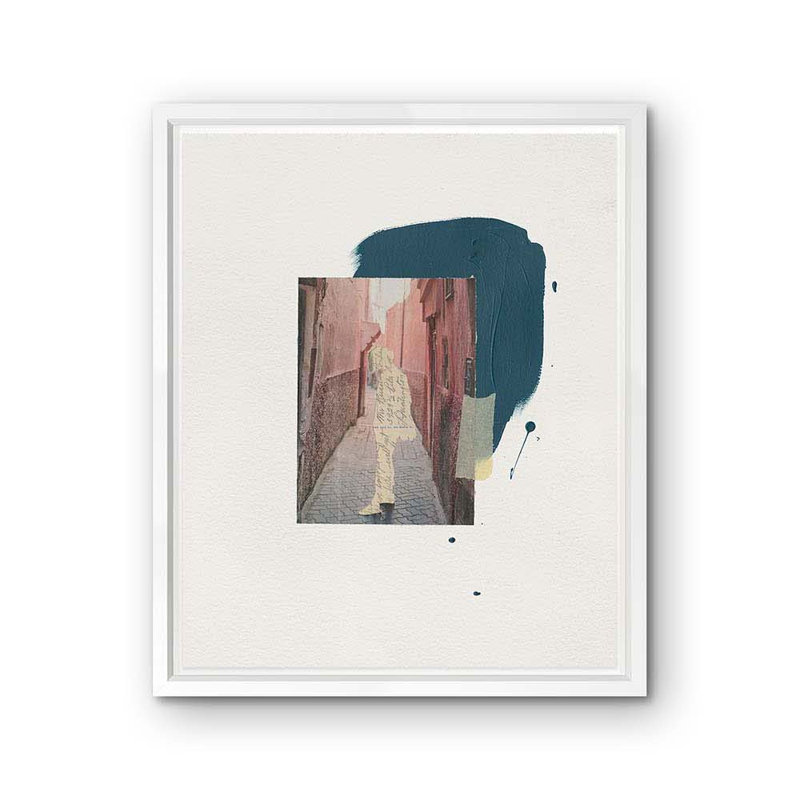 Style Sketch 2 Print by Jones, Emma, White Framed, 30" H x 25" W